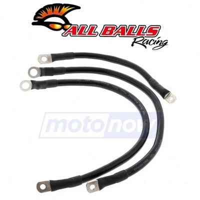 All Balls Battery Cable Kit for 1979 Harley Davidson FLHC Electra Glide xo Foto 1 de 4