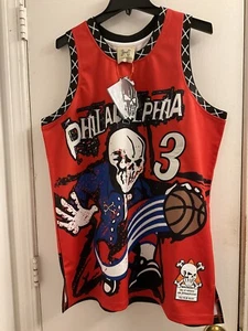 Brand X Philadelphia 3 The Answer rot Basketball Trikot Größe Large - Bild 1 von 9