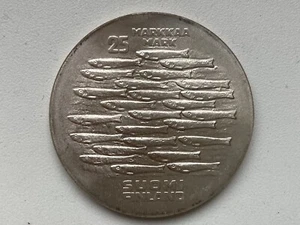 Finland Silver 25 markkaa 1979 Turku 750 UNC - Picture 1 of 2