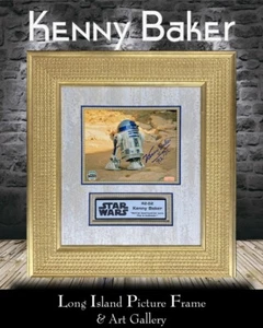 Foto firmada de Kenny Baker R2-D2 de Star Wars exhibición enmarcada personalizada ENVÍO GRATUITO - Imagen 1 de 12
