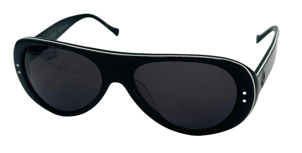 Lucky Brand Unisex Black Plastic Aviator Sunglass, Smoke Lens Acoustic - Image 1 of 4