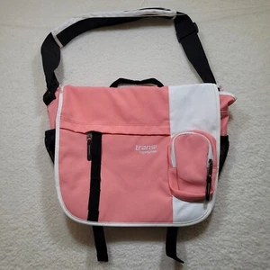 Borsa per laptop Trans by JanSport Messenger bianca pesca tracolla computer corpo incrociato - Foto 1 di 15
