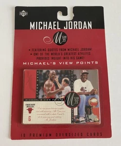 1997 Upper Deck Michael Jordan Viewpoints 10 Oversized NBA Bulls Trading Cards - Picture 1 of 7