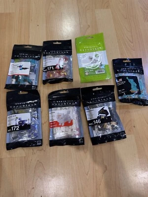 Drum Set, Persian, Grand piano, Hummingbird, Statue Of Liberty, Guitar Nanoblock - Image 1 of 4