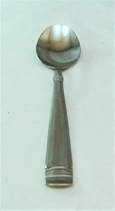 Pfaltzgraff Stainless Steel NAPOLI (Linear, Banded) Teaspoon(s) RARE - Picture 1 of 7