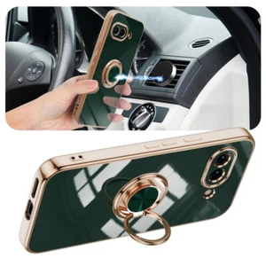 For Google Pixel 9 Pro XL 9A 8A 8 7 Pro Magnetic Ring Stand Soft TPU Case Cover - Picture 1 of 19