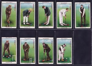 Gallaher SPORTS SERIES 1912 x 9 Cards All Croquet *Good/VG Condition* - Picture 1 of 2