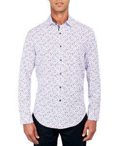 Society of Threads Hombres Ajuste Regular Rendimiento Elástico Micro Floral Talla M 12658 - Imagen 1 de 3