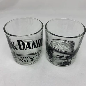 Set (2) Jack Daniels alte Nr. 7 Whiskey Rocks Trinkgläser neu - Bild 1 von 3
