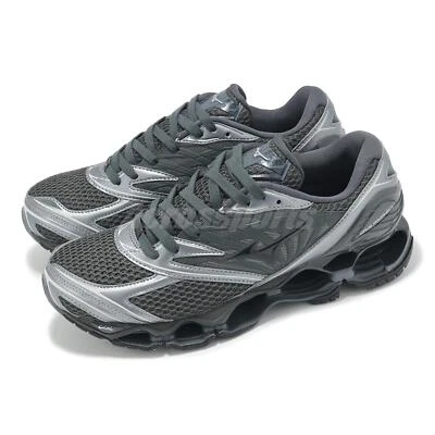 Mizuno Wave Prophecy LS Grey Silver Men Unisex Casual Shoes Sneakers D1GA2511-03 - Image 1 of 4