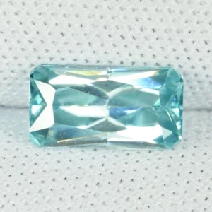 2,33 ct LUSTROSO CIELO AZUL NATURAL CIRCÓN CAMBOYA - Octágono Ver Vdo BCL - Imagen 1 de 3