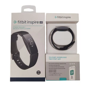 NEW Fitbit Inspire HR Heart Rate and Fitness Activity Tracker Black US - Picture 1 of 9