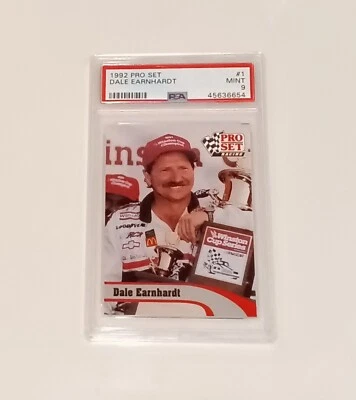 Dale Earnhardt,1992 Pro Set #1..PSA Mint 9,POP:5 🔥 - Image 1 of 2
