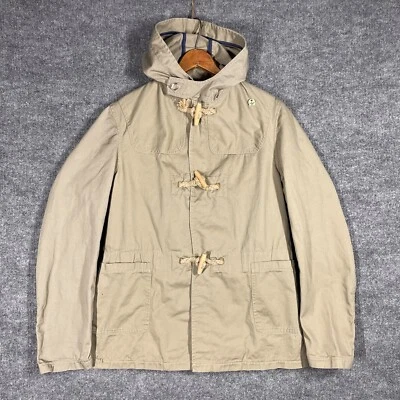 Chaqueta Abrigo Fidelity Gerald & Stewart Barneys NY Algodón Sarga Lona XL Palanca Foto 1 de 4