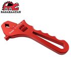 3An-16An Aluminum Adjustable Spanner Wrench Tool For Air / Fuel Hose End Fitting