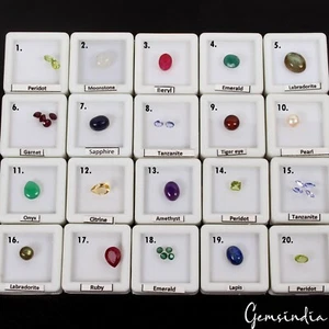 31 Pcs Estate Genuine Semi Precious Loose Mix Cut Multi Gemstones Lot Collection - Picture 1 of 7