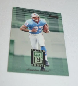 Tarjeta de novato Donruss 1996 - Eddie George RB Houston Oilers clasificación 6 de 10 - Imagen 1 de 4