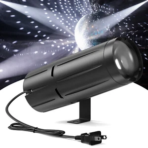 15W LED Pin Spot Light  White Beam Spotlight Stage KTV Disco DJ Party Lighting - Picture 1 of 10