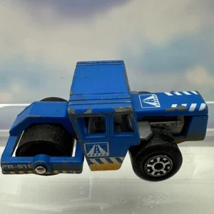 Vintage 1979 Matchbox Blue Road Roller PR-510 - Picture 1 of 5