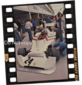 JAMES HUNT HESKETH 308 BELGIAN GP 1974 35MM NEGATIVE PHOTOGRAPH FOTO - Picture 1 of 3