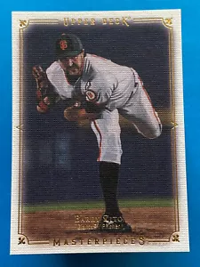 2008 Upper Deck Masterpieces Barry Zito #78 San Francisco Giants - Picture 1 of 2