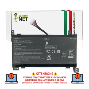 Batteria compatibile con Hp Omen 17-AN011NW 17-AN126NS 17-AN142TX 14,4V - Imagen 1 de 6
