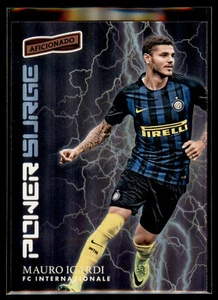 2016-17 Panini Aficionado Power Surge Insert #PS-16 Mauro Icardi - Inter Mailand - Bild 1 von 2