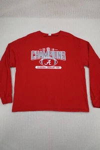 Alabama Crimson Tide Shirt Mens Extra Large Long Sleeve SEC Football Champs 2018 - Picture 1 of 11