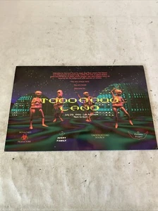 Vintage 1995 Tomorrow Land Trance Rave Flyer Brochure Rare - Picture 1 of 10