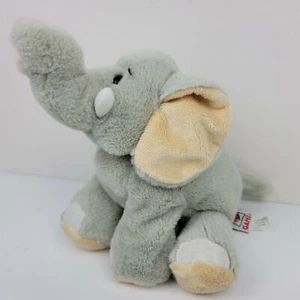 Vintage Plush Elephant Ganz Velvety HM167 Gray Beanie Plush - in GOOD CONDITION - Picture 1 of 4