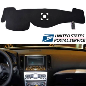 For Infiniti G25 G35 G37 2008-2013 Car Black Dash Mat Dashboard Cover Dashmat - Picture 1 of 12