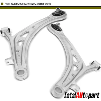 2x Brazo de control con buje para Subaru Impreza 2008-2010 delantero izquierdo y derecho inferior Foto 1 de 4