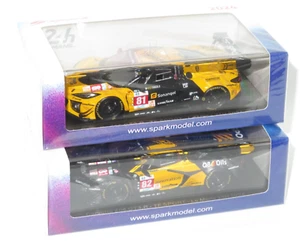 Corvette Z06 GT3.R TF Sport Le Mans 24 horas 2024 #81 y #82 1/43 - Imagen 1 de 6