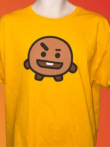 Camiseta Oficial BT21 x Shooky Amarilla Manga Corta Gráfica Talla XL #58 - Imagen 1 de 4