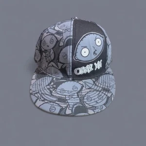Family Guy Baseball Cap Stewy Obey Me Fitted Adult 100% Cotton 2011 Size L/XL - Picture 1 of 9