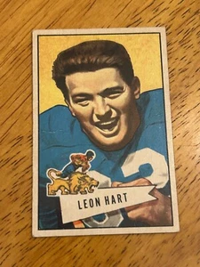 Bowman Small Leon Hart 1952 #15 buen pliegue @QY29 - Imagen 1 de 2