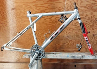1993 GT Richochet MTB Bike Frame 20" Large Hardtail Deore LX RockShox US Shipper - Image 1 of 4