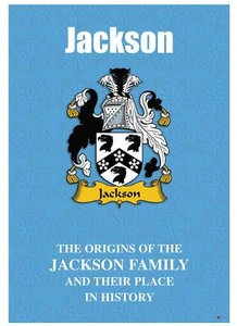 Jackson English Surname History Booklet with Historical Facts of the Name - Bild 1 von 2