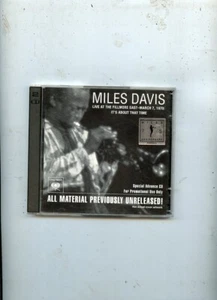 MILES DAVIS LIVE AT FILMORE EAST  75 ANNIVERSARY SO, ADVANCE PROMO DLB CD - Picture 1 of 3