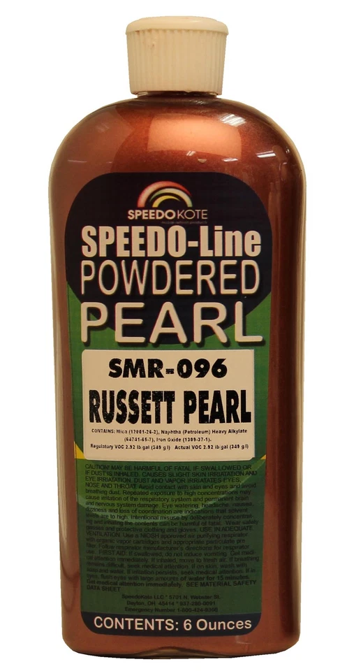 Russet Pearl for automotive base coats , SMR-096, 6 oz bottle Foto 1 de 1