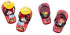 DISNEY Jake AND Never Land Pirates OR Minnie Mouse Minnie FLIP FLOPS MULTI SIZES