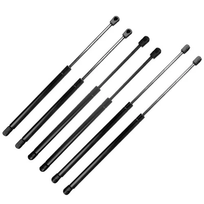 2 Hood 2 Window 2 Tailgate Lift Supports Gas Fits 2001-2006 Hyundai Santa Fe Foto 1 de 4