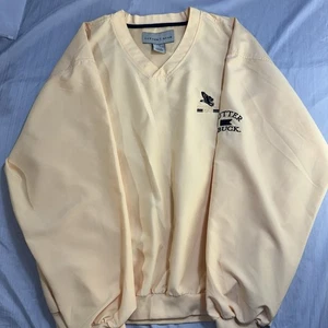 Cutter & Buck Southern Miss Bright Yellow Pullover Windbreaker Jacket Pockets - Picture 1 of 5