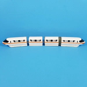 Walt Disney World MONORAIL Diecast Orange Stripe Theme Park Train Park Exclusive - Picture 1 of 12