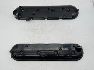 Factory General Motors LS 6.0L 5.3L 4.8L Valve Cover Set Black 12561823 12561821 - Picture 1 of 9