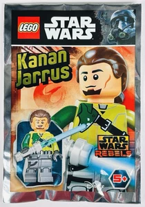 LEGO 911719 Star Wars Rebels Kanan Jarrus Minifigure Foil Pack Bag Set - RARE! - Picture 1 of 2
