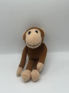 Rinco 2011 Brown Monkey Plush Toy Soft Polyester Stuffed Animal Collectible - Picture 1 of 10