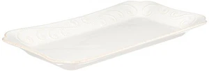 French Perle Hors D'Oeuvre Tray, 13.5-Inch, White - - Picture 1 of 3