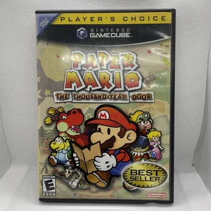 GameCube Paper Mario Thousand Year Door + Nintendo Power Insert - Resurfaced ✅ - Bild 1 von 10