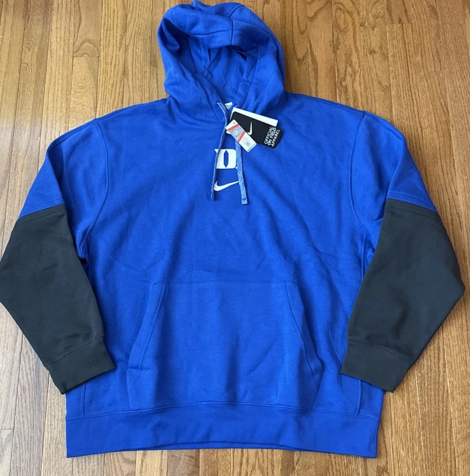 Sudadera con capucha suéter XL Duke Blue Devils para hombre Nike Sideline Club Foto 1 de 1